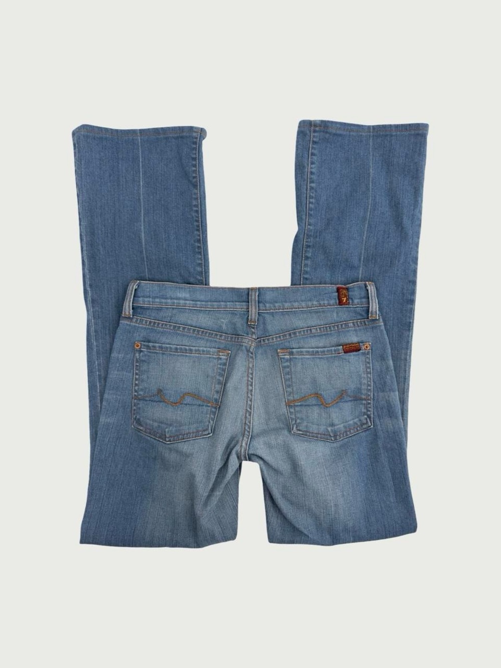 7 For All Mankind Low Rise Bootcut Jeans